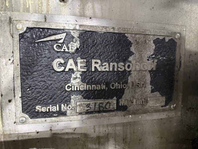 24" WIDE BELT CAE RANSOHOFF 4-STAGE PARTS WASHER: YOBRO #25378