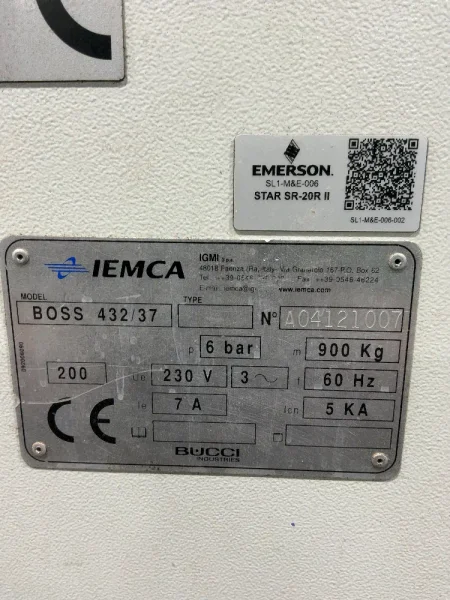 IEMCA BAR FEEDER  -  BOSS 432/37