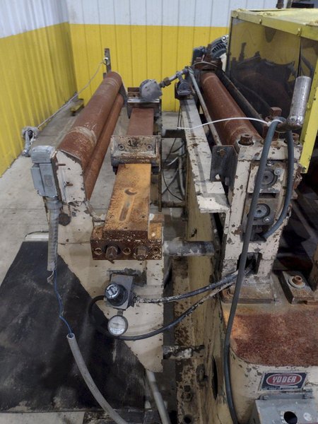 36&quot; YODER POWERED SLITTING HEAD WITH FEED ROLLS: STOCK #22948