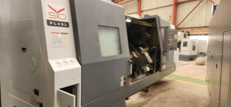 CNC Lathe Model: Samsung PL45L Year 2014