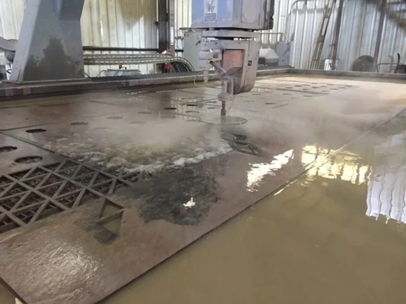 2001 FLOW 5-AXIS ABRASIVE WATERJET | Waterjet Cutters