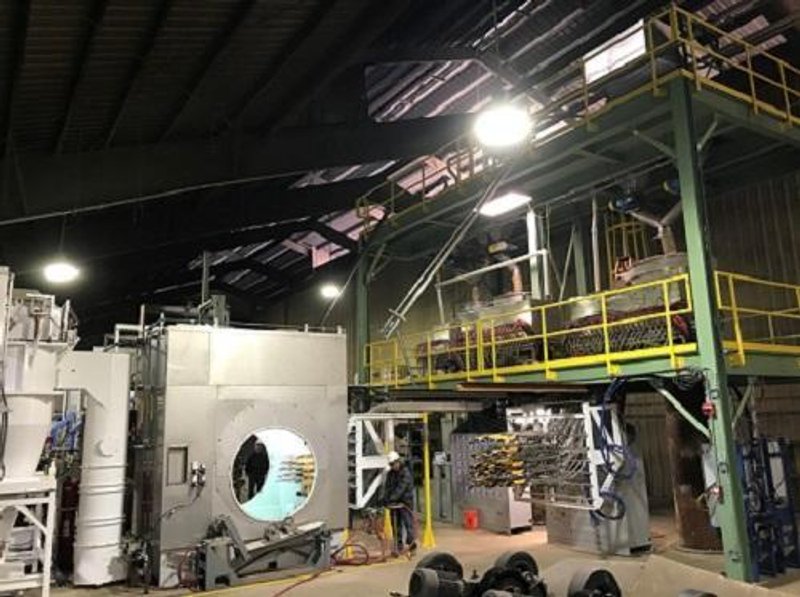 SELMERS INSIDE DIAMETER &amp; WHEELABRATOR/GEMA OUTSIDE DIAMETER  PIPE COATING FACILITY