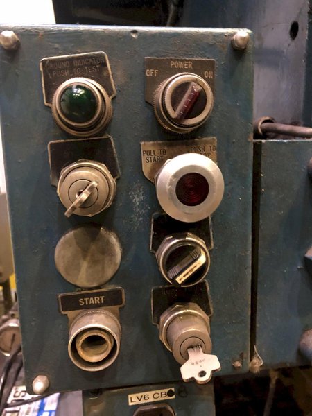 110 TON FEDERAL OBI BACK GEARED STAMPING PRESS, 5&quot; STROKE: STOCK 16271