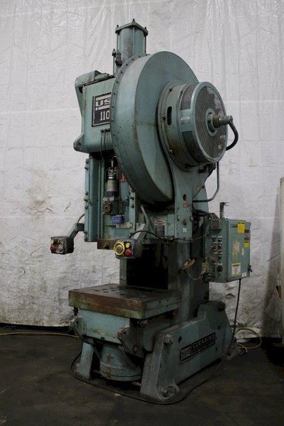 110 TON CLEARING OBI BACKGEARED PRESS: STOCK #74903