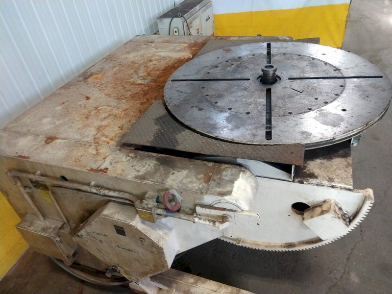 60,000 LB ARONSON MODEL #HD600-SR-RE WELDING POSITIONER: STOCK 14212
