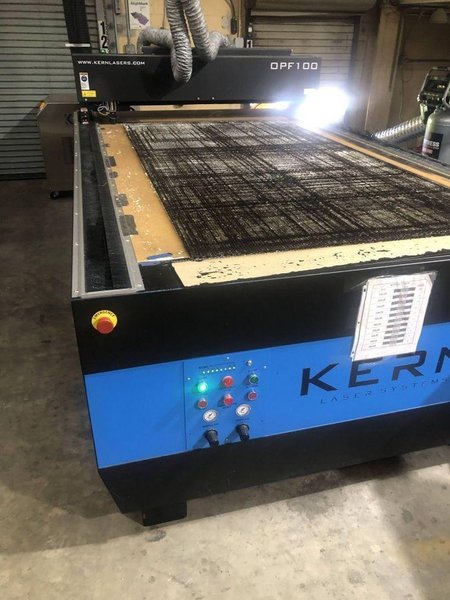 250 Watt  Kern Optiflex C02 Laser, 2021 – 4.33′ x 8.33′ Table