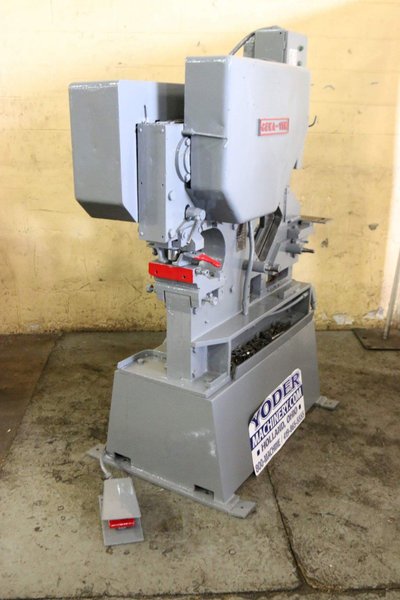 11 TON GEKA MODEL #COP/11-H MECHANICAL IRONWORKER: STOCK #69208