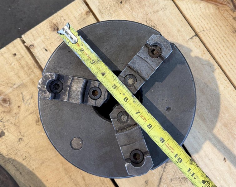 9.5" 3-JAW CHUCK. STOCK # 0542126