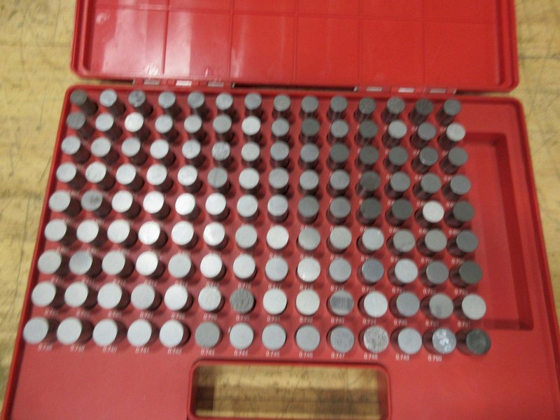 MHC M4 Minus Pin Gages .626"-.750" *COMPLETE SET*- Auction Item