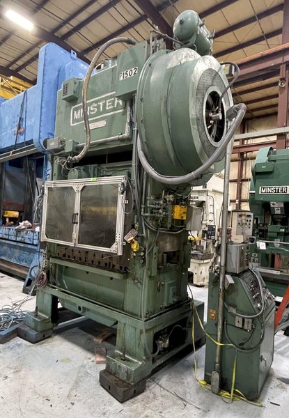 150 Ton Minster P2-150-54 Piece-Maker Highspeed Mechanical Stamping Press, Refurbished in Process