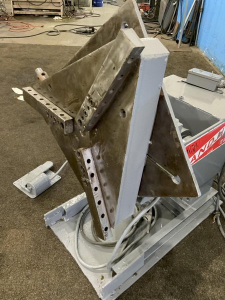 1500 LB PANDJIRIS WELDING POSITIONER WITH PANDJIRIS TJ GRIPPER: STOCK #80978