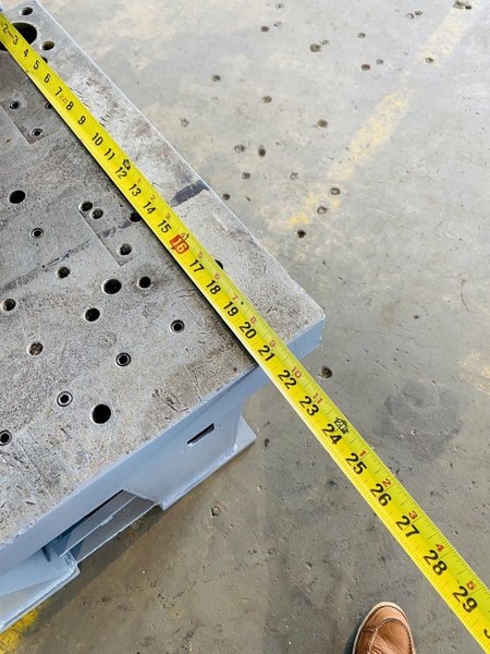15 TON HPM C-15 C FRAME HYDRAULIC PRESS. STOCK # 0732320