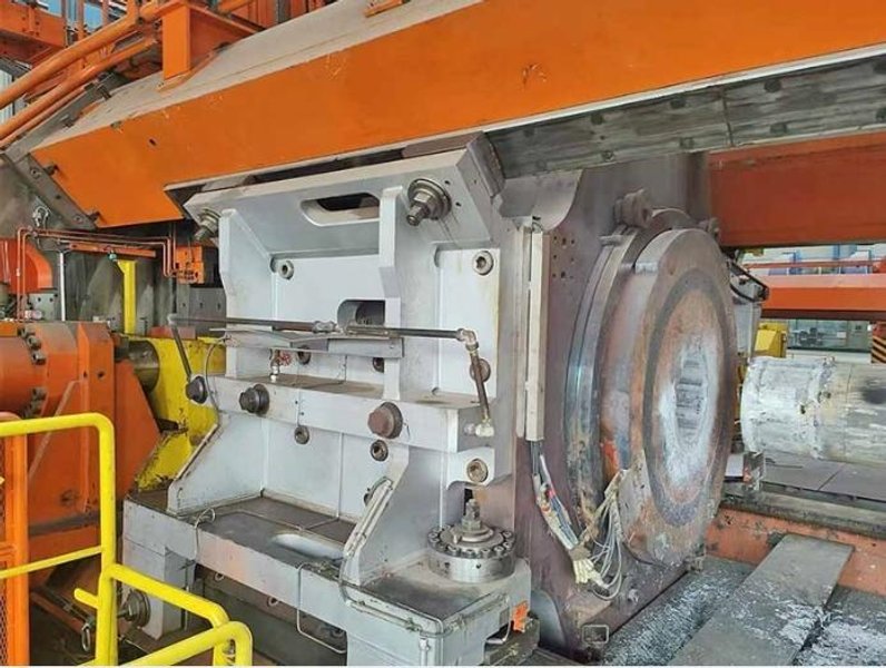 16,000 ton SMS Horizontal Direct Single Action Ext Press, Ind Billet Furnace, Stretcher, Saw, Billet Peeler (14552)