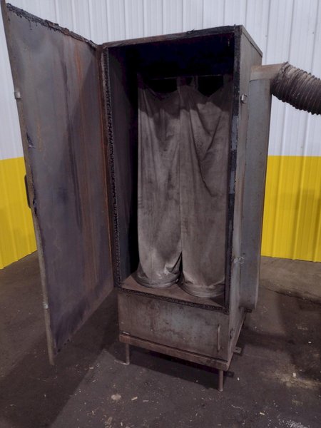 11.4 CU FT A-E-S MODEL #STEELABRATOR B-150 SHOT BLAST BARRELL TUMBLER MACHINE: STOCK #19315