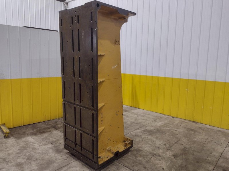 96" H X 36" W X 36" D PRECISION HIGH HEAVY DUTY SLOTTED ANGLE PLATE: STOCK #23015