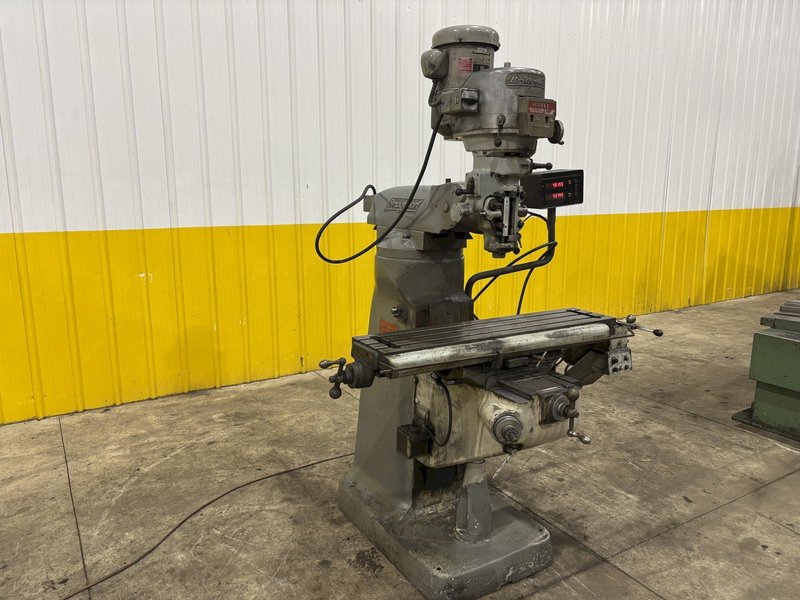 2 HP BRIDGEPORT SERIES I VERTICAL RAM TYPE MILL: STOCK #23239
