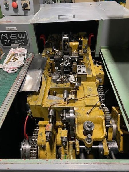 Nakashimada Model PF-420 Two Die Three Blow Cold Header