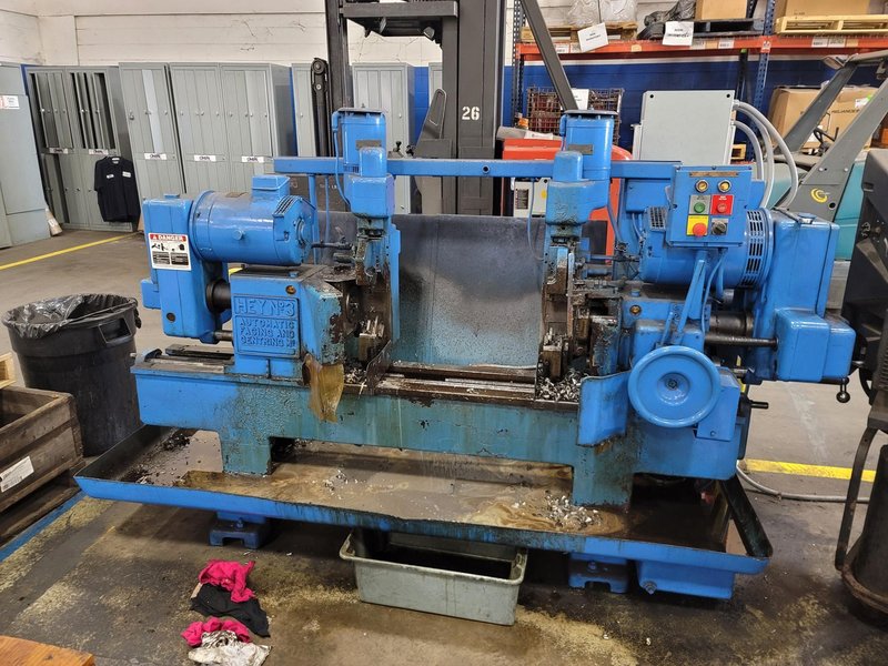 Used, Hey No. 3 Facing and Centering Machine
