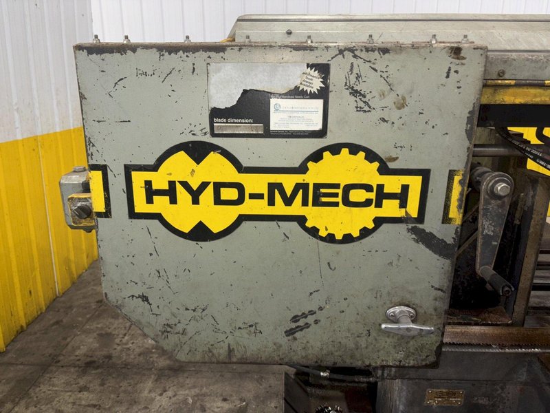 18&quot; X 27&quot; HYDMECH MODEL #S-25A AUTOMATIC HORIZONTAL MITER SAW WITH NESTING: STOCK #23698
