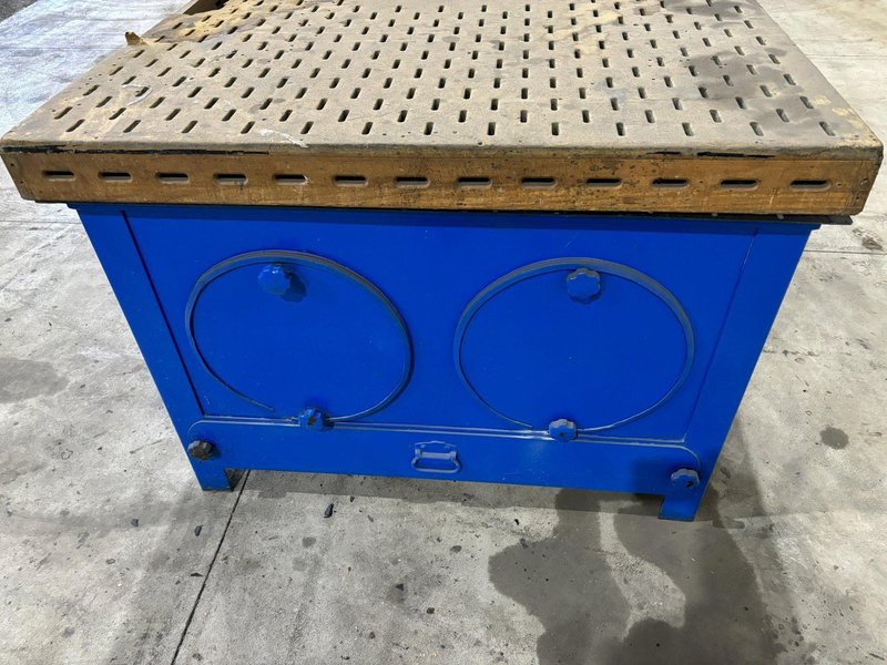 72" X 48" X 2 HP DENRAY DOWN DRAFT TABLE: STOCK #21060