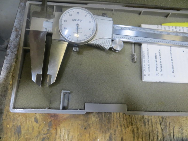 Mitutoyo 12&quot;  Caliper, Starrett 6&quot; Caliper with Case - .001- Auction Item