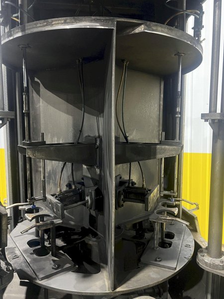 2017 SYSTEM TECHNOLOGIES ROTARY TABLE HIGH-PRESSURE STAINLESS STEEL PARTS WASHER: STOCK #14485