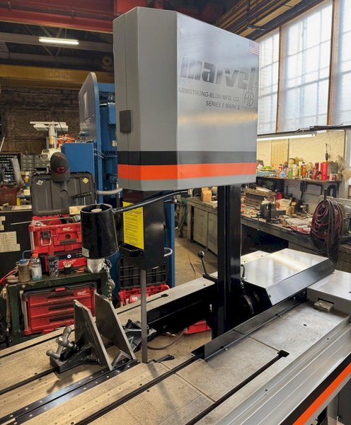 18&quot; x 22&quot; Marvel Series 8 Mark II Tilt Frame Vertical Band Saw , 1&quot; Blade, 2 HP, Reconditioned
