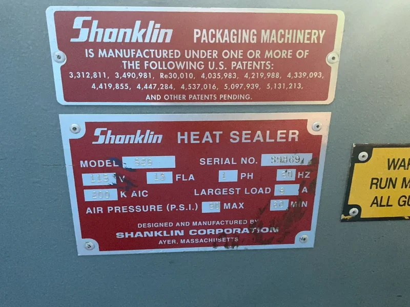 SHANKLIN HEAT SEALER   -  S26