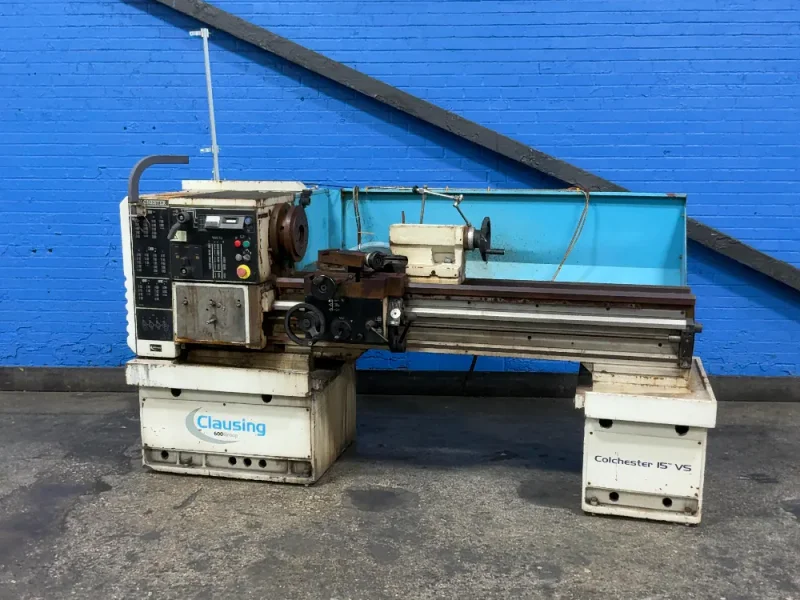 CLAUSING 17”X 53” LATHE  -  TRIUMPH V/S