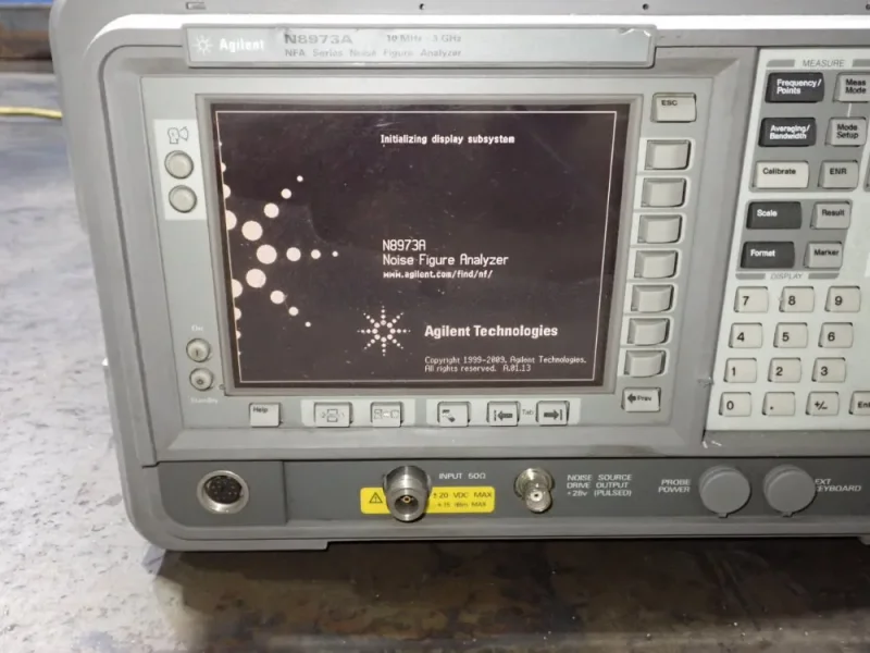 AGILENT NOISE FIGURE ANALYZER  -  N8973A