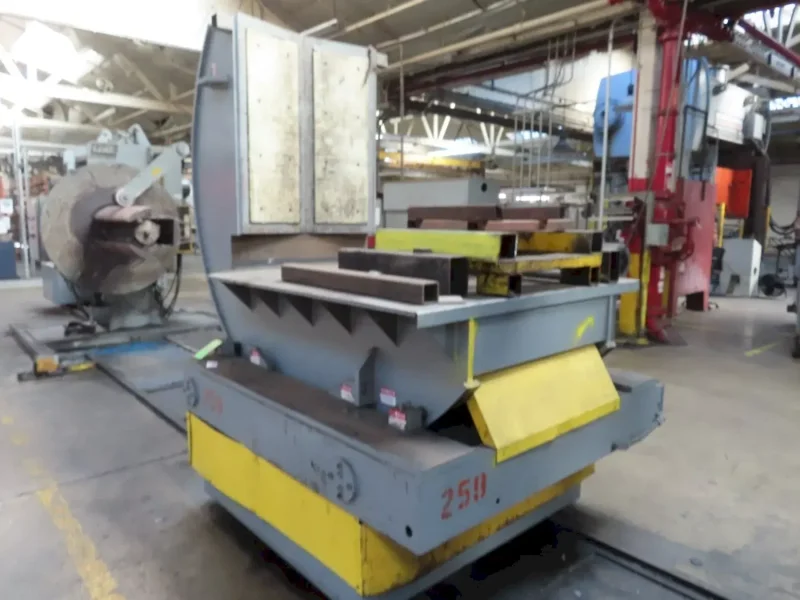 16,000 LBS X 48" ROWE MODEL #UB-16 COIL CAR / UPENDER: YOBRO #24892