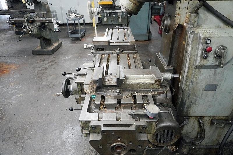 #3 CINCINNATI MODEL #3MI HORIZONTAL UNIVERSAL MILL WITH TOOLMAKERS OVERARM SPINDLE: YOBRO #25929