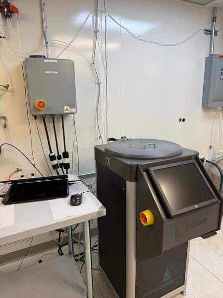 Trion Technology Phantom Rie Plasma Etch and Orion III Plasma Enhanced Chemical Vapor Deposition, 2020