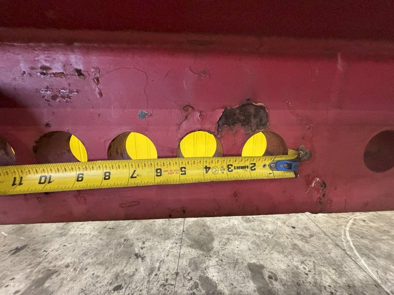 55 TON X 17’ LONG ARCHER STEEL SPREADER BAR / LIFTING BEAM: STOCK #22976