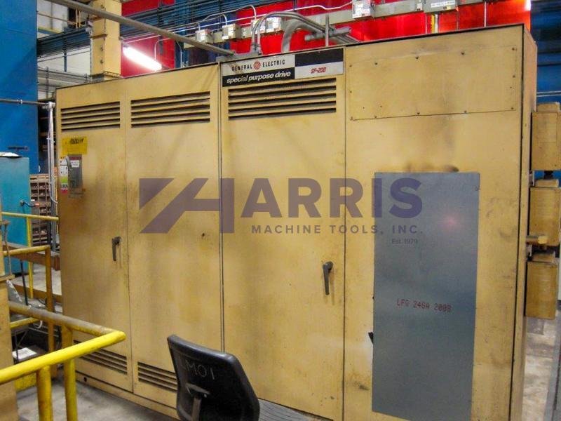 124&quot; Bullard Dyn-au-tape 2 Axis CNC Vertical Boring Mill with Fanuc 15TT Control