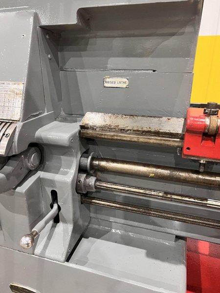 36" X 72" LEBLOND REGAL SERVO-SHIFT "RAISED" ENGINE LATHE 2" HOLE: STOCK #16582