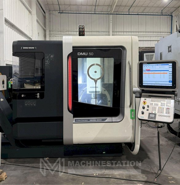 DMG Mori DMU 50 5-Axis CNC Universal Machining Center – 18,000 RPM Mill