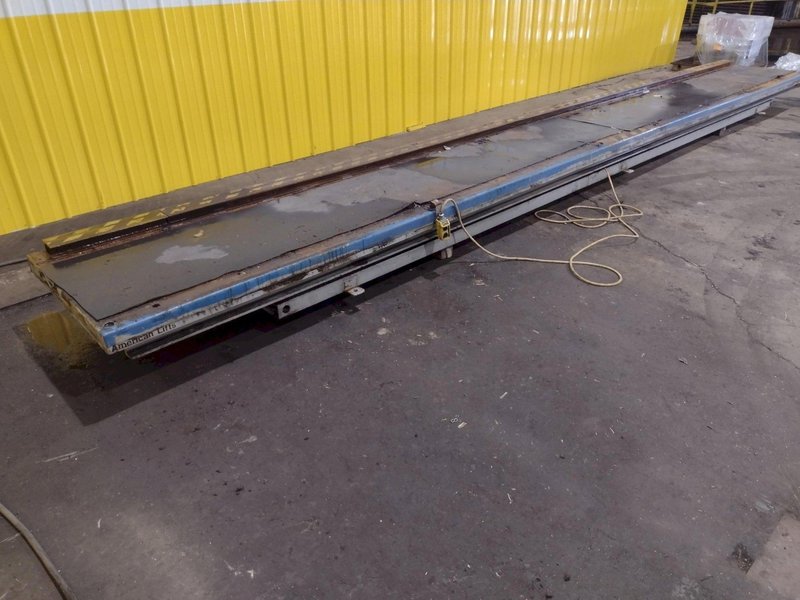 2,000 LB X 25' AMERICAN LIFTS HYDRAULIC SCISSOR LIFT TABLE: STOCK #18601