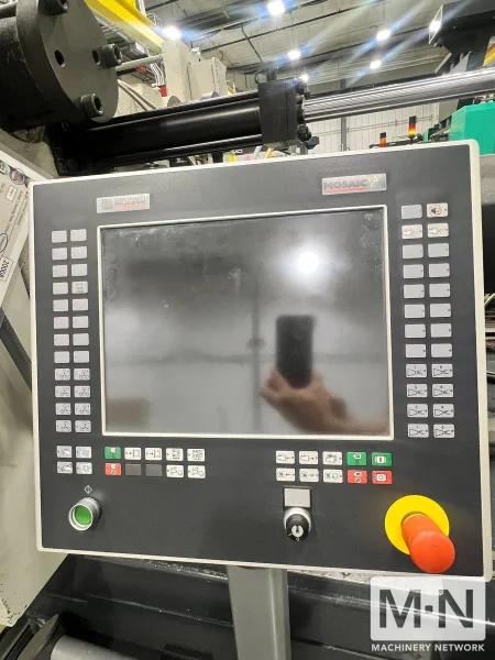 220 TON 17 OZ CINCINNATI NT220 POWERLINE ELECTRIC INJECTION MOLDING MACHINE MFG 2009
