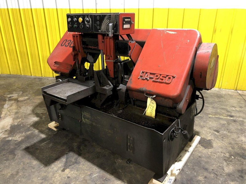 10&quot; X 12&quot; AMADA HA-250 HORIZONTAL BANDSAW: STOCK #11256