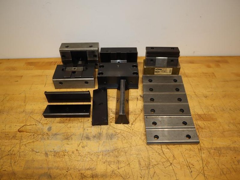 ROHM RKK Series Vise Jaws &amp; Jaw Plates For 160MM &amp; 200MM Vises- Auction Item