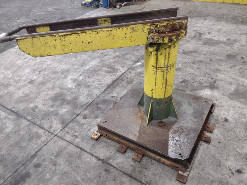 10,000 LB X 36” SINGLE ARM COIL TURNSTILE STAND: STOCK #22961