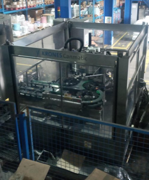 Krones Canmatic Labeler for Glass or PET Containers, 2005