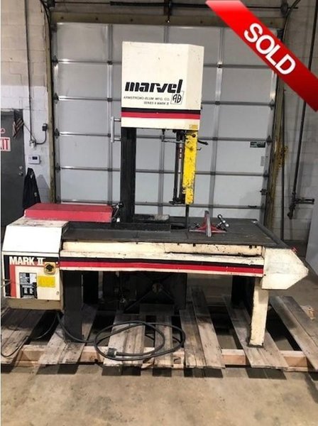 18" X 28" MARVEL SERIES 8 MARK II EXTRA HIGH VERTICAL SAW STOCK #2920