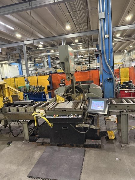 25″ x 20″ Marvel E2125TS TouchTech 60 Automatic Horizontal Bandsaw, 2001