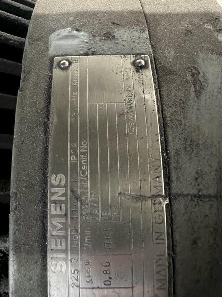 50 HP FRITZ WERNER  DOUBLE SIDED MODEL #FP7V2 HEAVY DUTY DUPLEX MILL/MILLING MACHINE. STOCK # 0309623