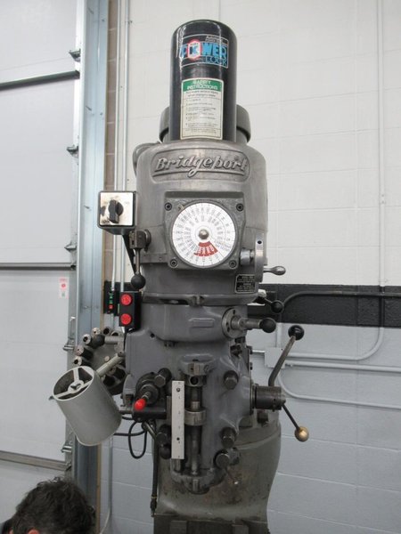 Bridgeport 2J Variable Speed Vertical Milling Machine