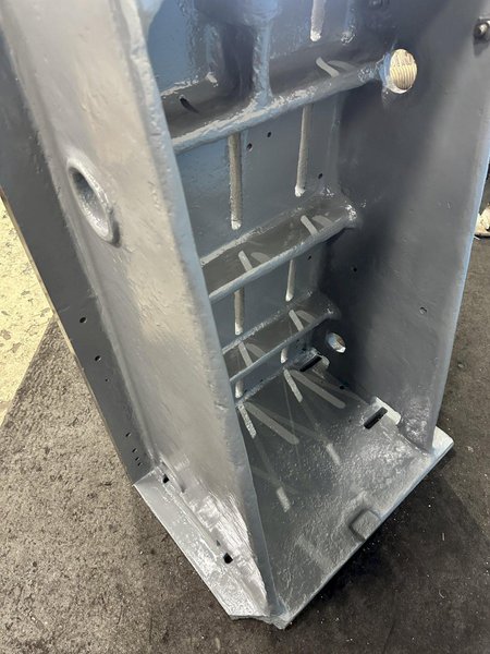 33&quot; X 51&quot; X 21&quot;D ANGLE PLATE WITH SLOTS : STOCK #77373