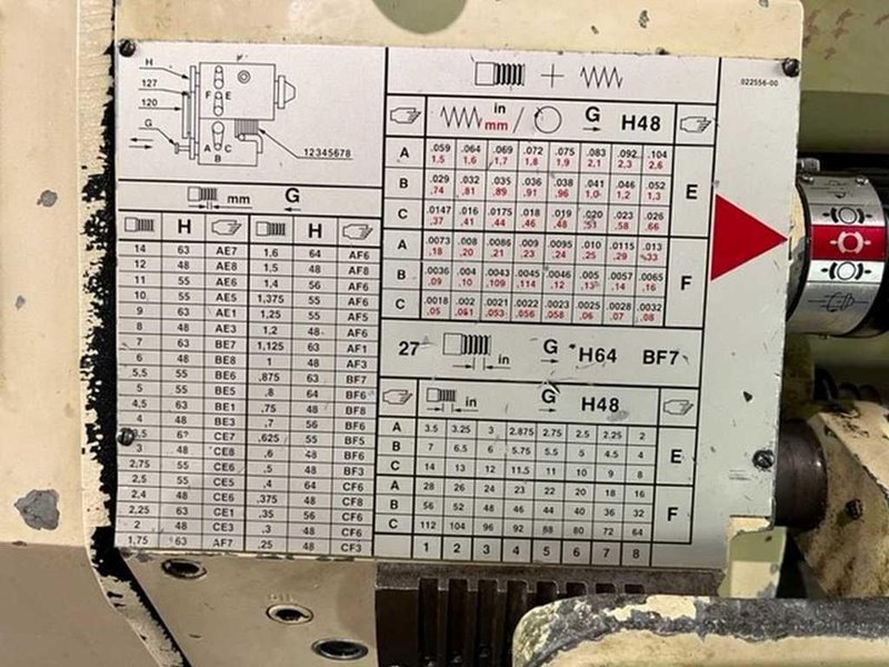 Lathe, Leblond Makino, 15.5&quot; x 54&quot;