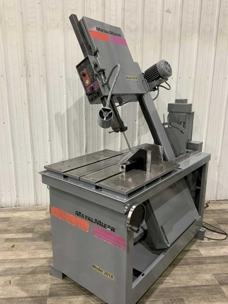 18" X 20" METALMIZER VERTICAL BAND SAW, MODEL 2018: STOCK #80579
